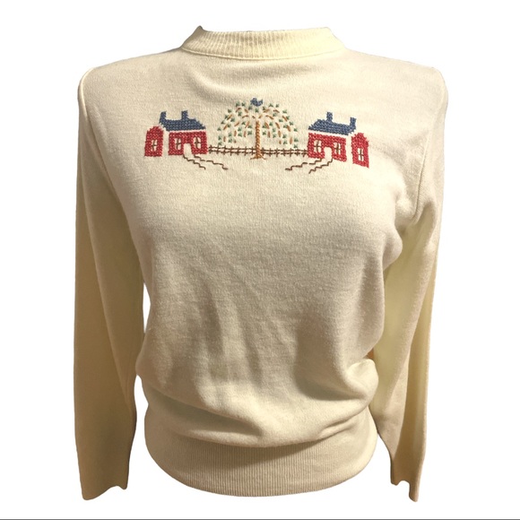 Vintage Sweaters - Cottagecore Sweater